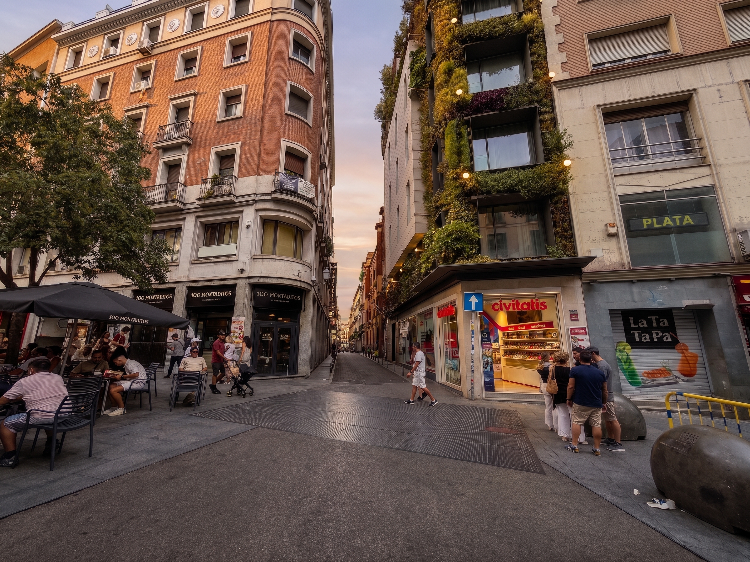 Entrada a Calle Jardines